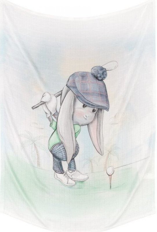 Effiki Bambusová swaddle deka | Effík Golfista