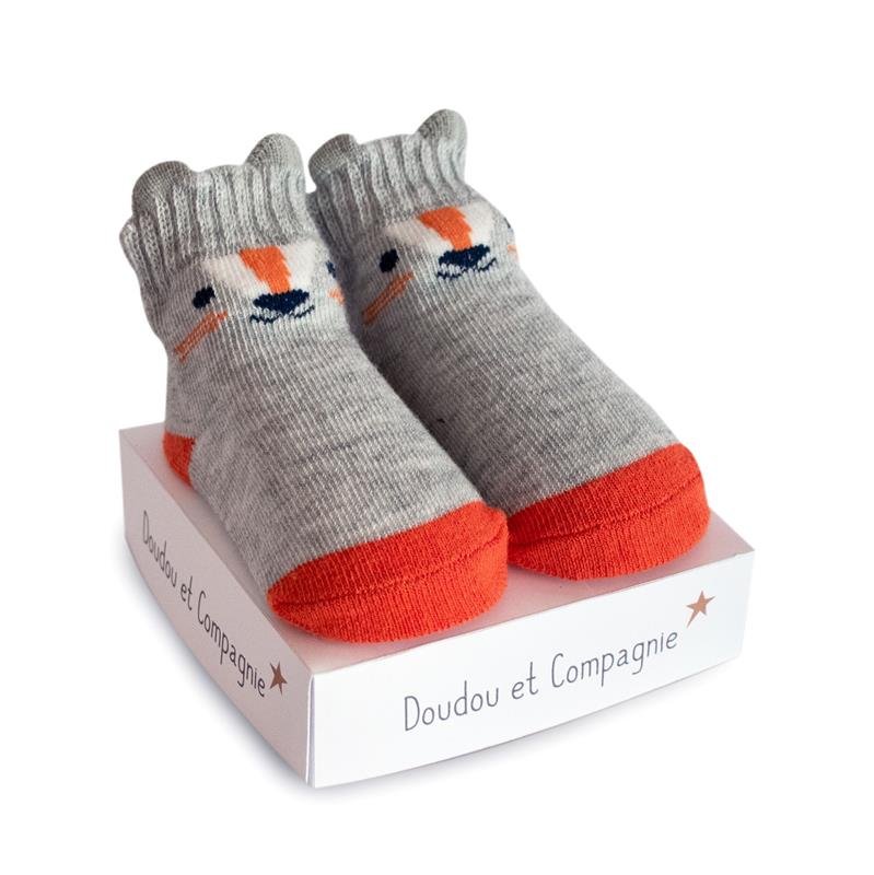 DouDou et Compagnie Paris DouDou et Compagnie ponožky pro miminko | liška